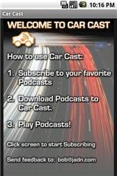 game pic for Car Cast Podcast Player
